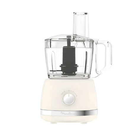 Procesadora De Alimentos Moulinex Soleil Diseño Vintage Color Blanco