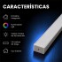 Luz LED Panel WPC RGB Varios Modos 150 cm RGB
