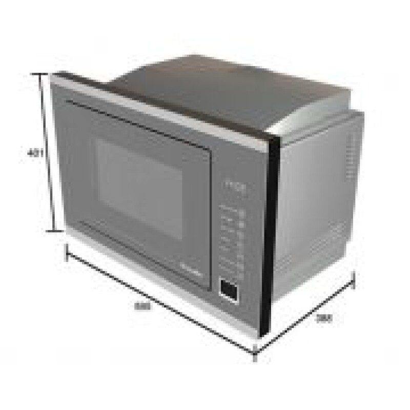 Microondas de Empotrar Espejado 25Lts. Mueller MMCX225G1 Microondas de Empotrar Espejado 25Lts. Mueller MMCX225G1