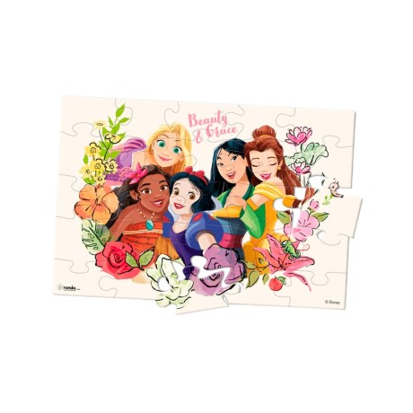 Puzzle Ronda Disney Princesas x 25 piezas Puzzle Ronda Disney Princesas x 25 piezas