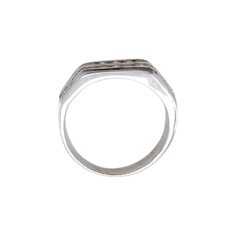 Anillo Dos Líneas-Plata 925-Con Zirconia-AN4610 conpiedra