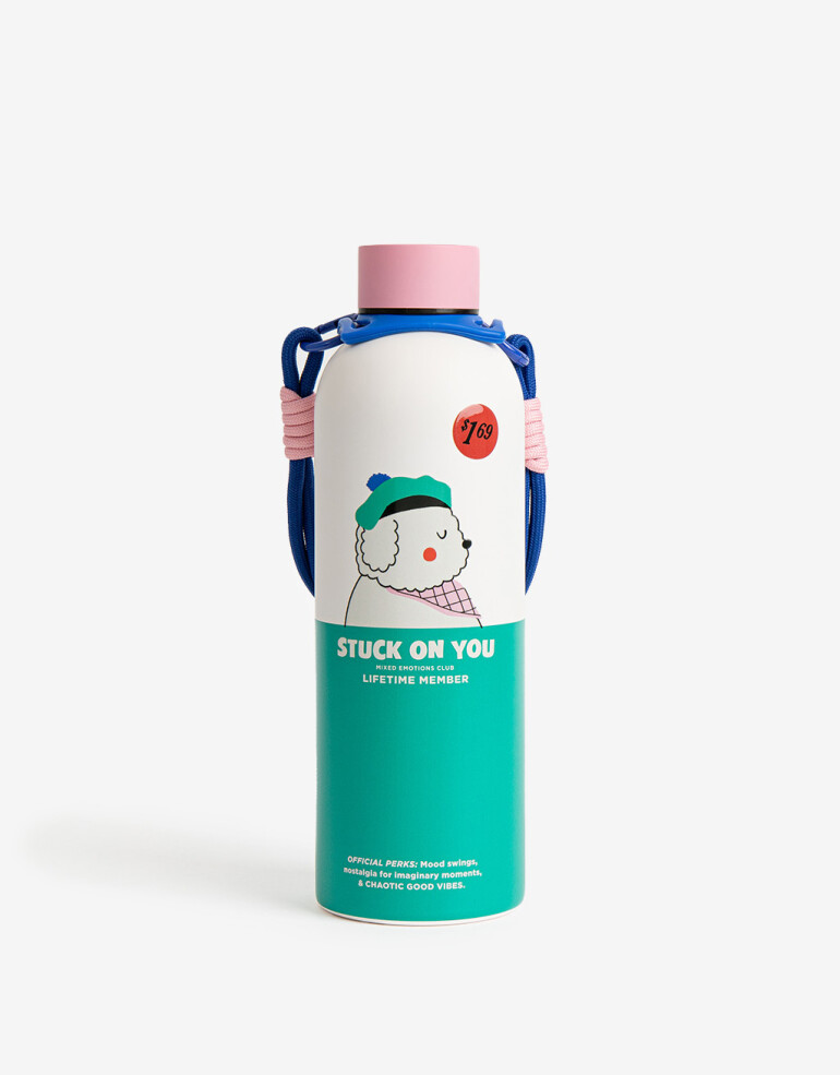 Artículos cocina Vasos y Botellas Botella Metálica Estampada - Combinacion Multicolor