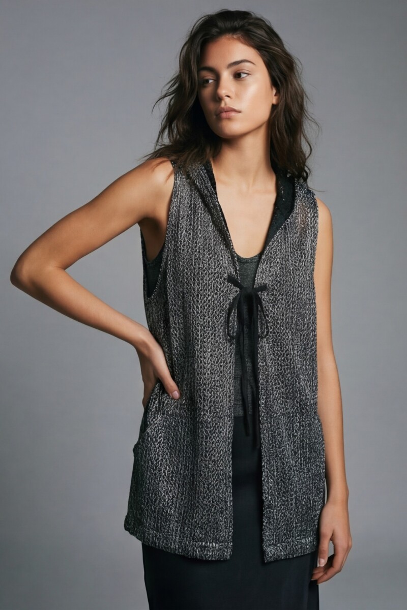 Chaleco Cannes NEGRO