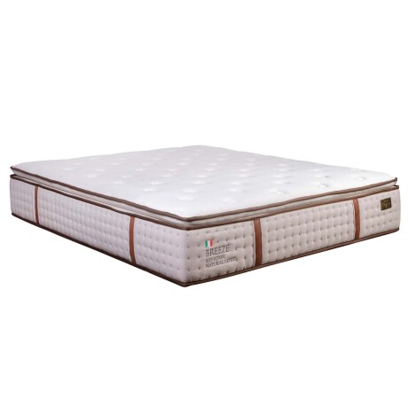 COLCHÓN SUPER KING RESORTESPOCKET BLANCO BREEZE
