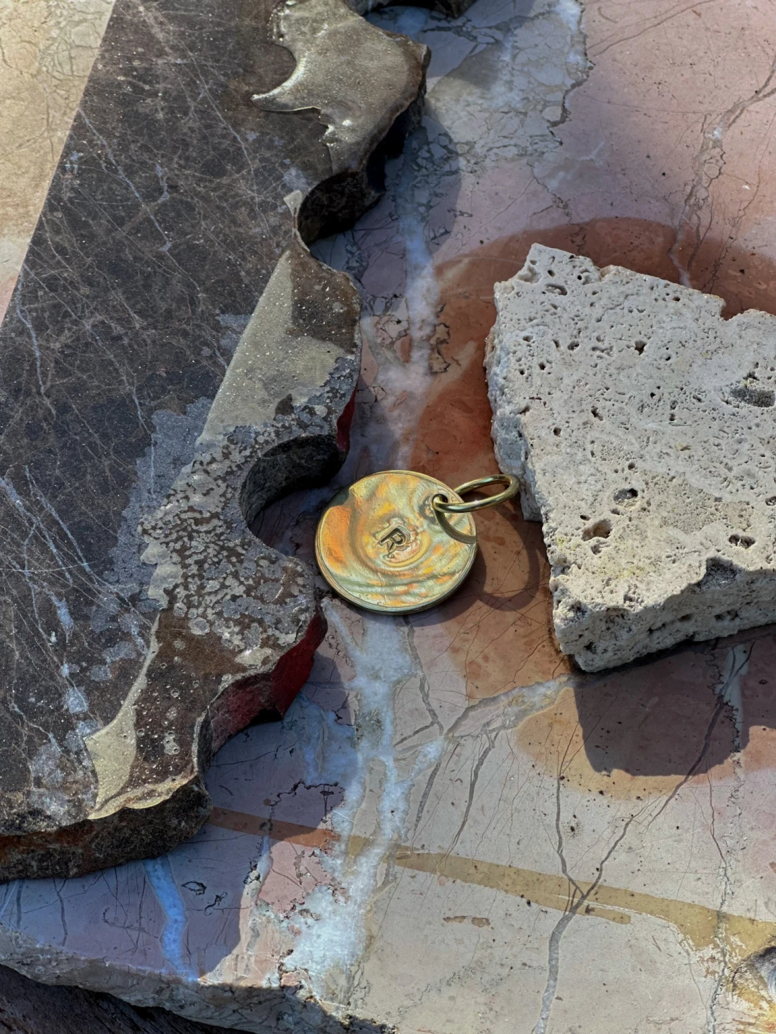 Spelling key ring - R