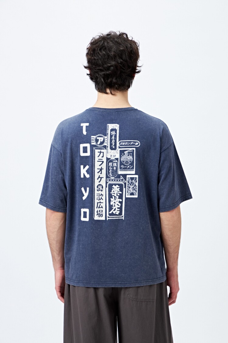 REMERA LUMITA Azul Oscuro