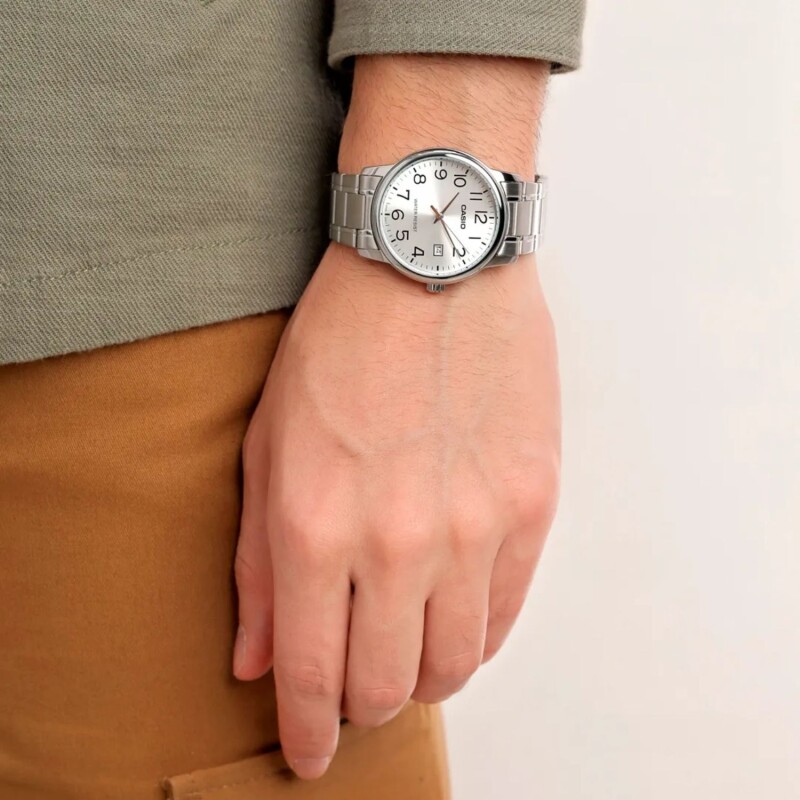 Reloj Análogo Casio De Acero para Hombre Reloj Análogo Casio De Acero para Hombre