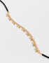 Chokers Moño Choker Con Moños - Dorado