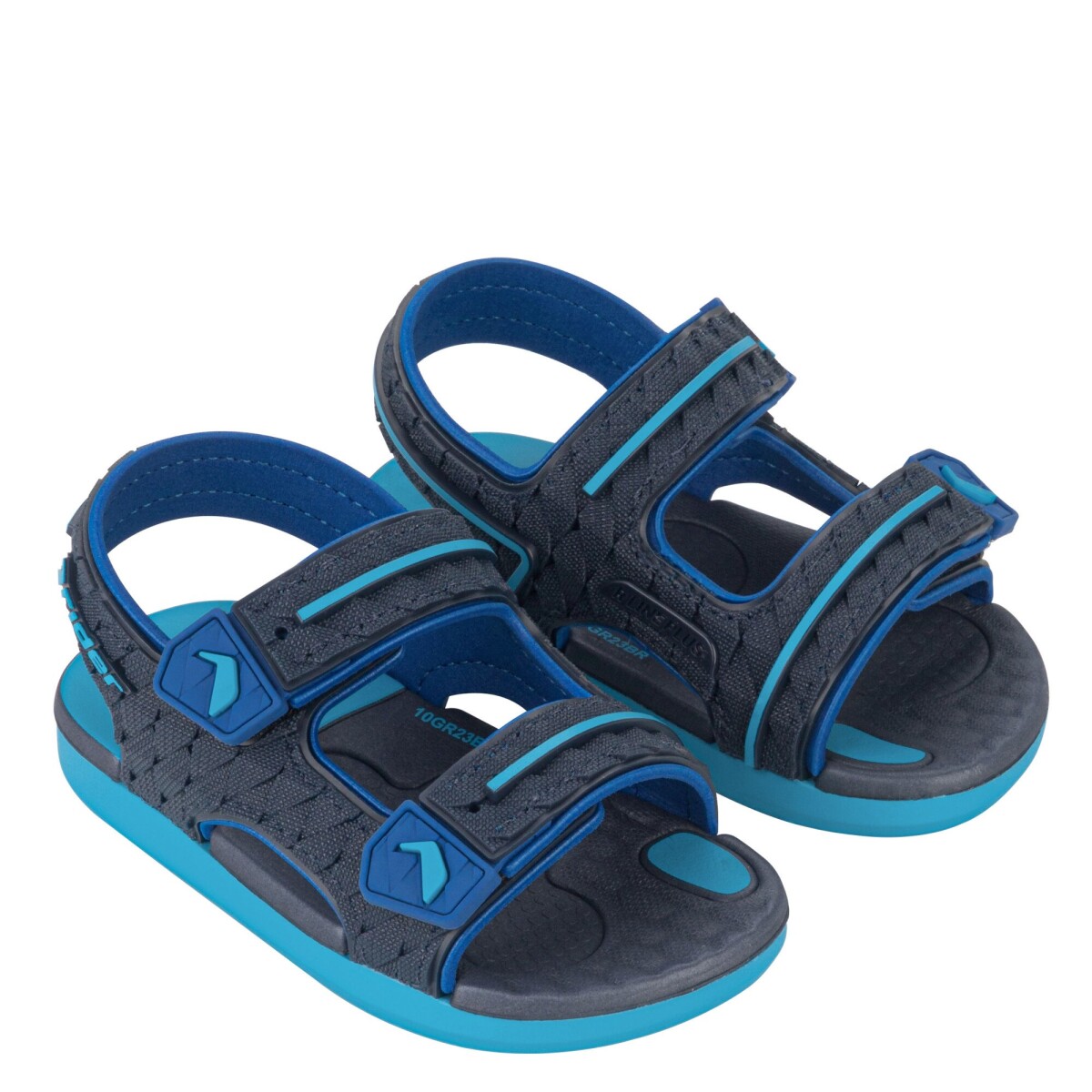 Sandalias Infantiles Rider Line Plus Kids - Azul Francia - Azul 
