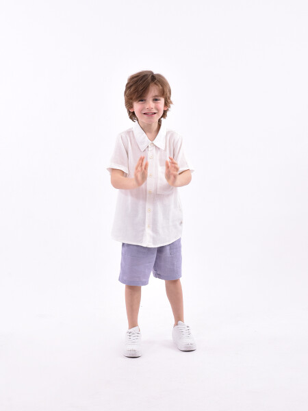 CAMISA DAMIÁN OFF WHITE