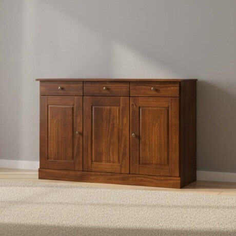 APARADOR/CRISTALERO PINO MARRON AGATA