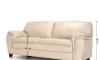 Sillón 100% Cuero - 3 Cuerpos - Monza Arena