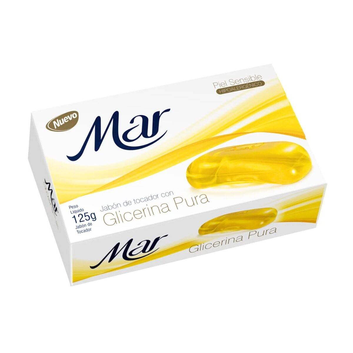 Jabon de tocador Mar 125g Glicerina 