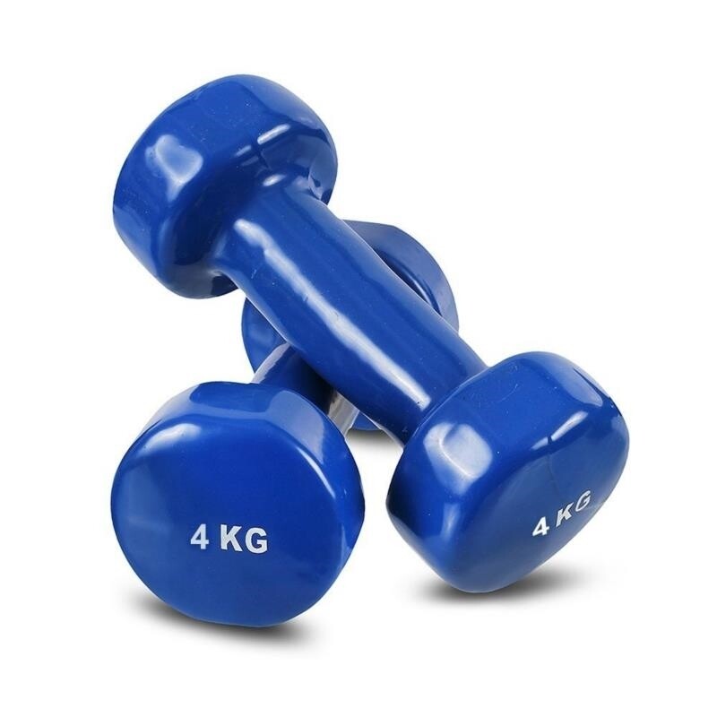 Pesa Para Aerobic Forrada Pvc 4kg C/u Unica