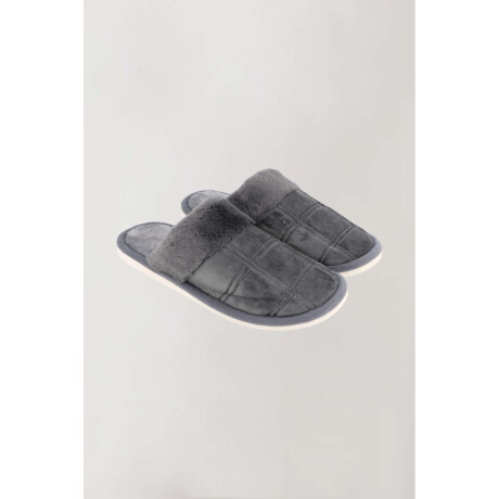 Pantufla escoces Gris oscuro