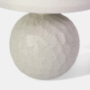 LAMPARA BEIGE P/MESA 26X16CM Unica