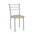 Silla Gitana Acolchonada Con Hierro, Soportan 150 Kg BLANCO