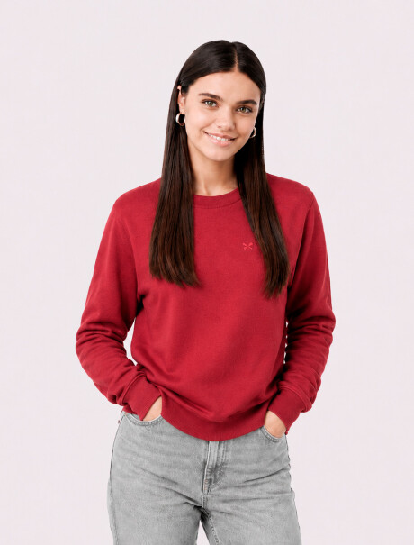 BUZO DEPORTIVO ADULTO UNISSEX ROJO