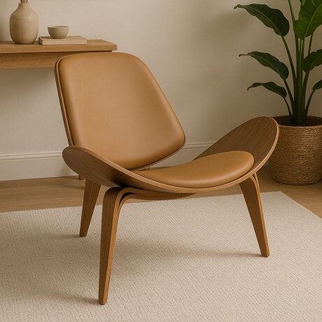 Butaca Shell Marron