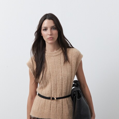 CHALECO HUANUCO Beige