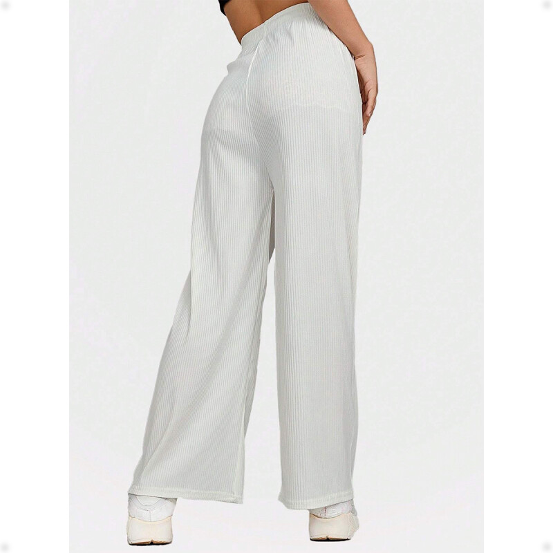 PantalÃ³n Palazzo para Mujer Blanco