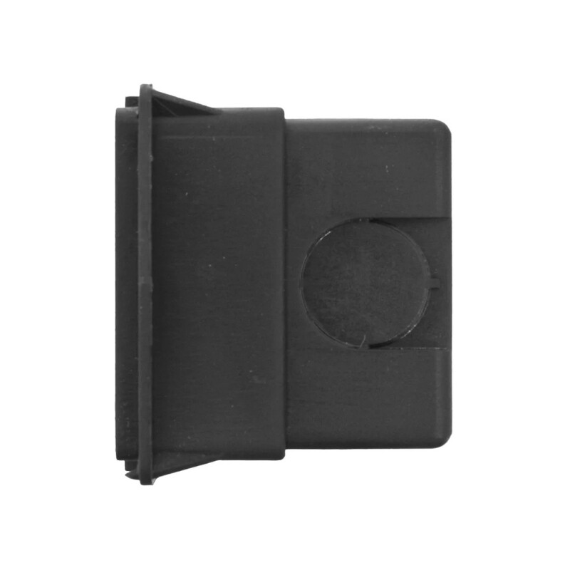 CAJA HONDA 1 MODULO Caja Honda 1 Módulo con Grampa Metálica Negra