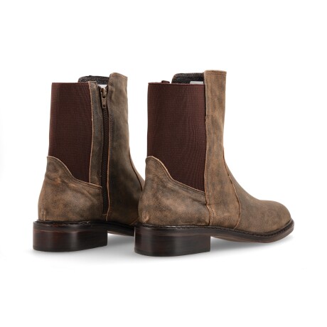 BOTA VENET - CUERO YOPUL MARRON