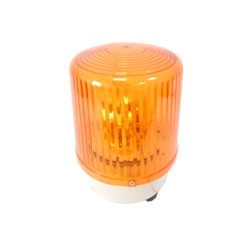 Baliza giratoria amar. c/ y s/ sonido 15x20cm-220V CF4104