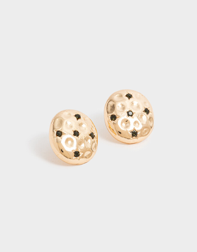 Aros Pasantes Limited Edition Aro Pasante Martillado - Dorado