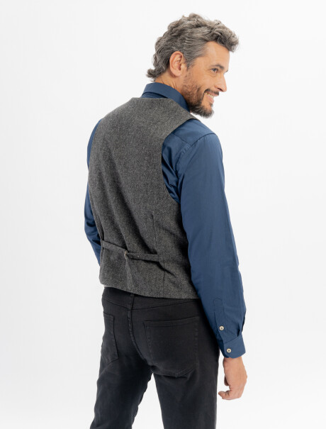 Chaleco paño gris-D2