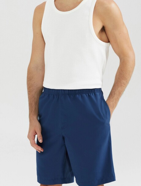 BERMUDA MASCULINA AZUL