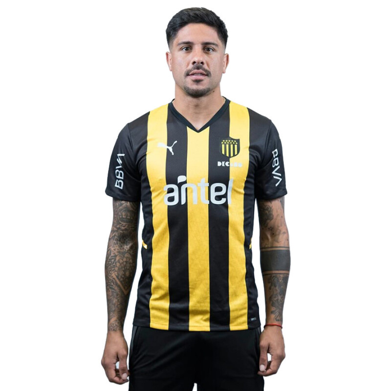 Camiseta de Hombre Puma Peñarol Decano Amarillo - Negro