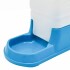 Bebedero Dispensador De Agua Mascotas Perro Gato Plato 3L Variante Color Celeste