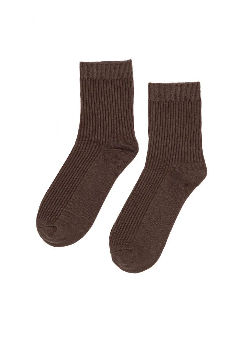 Medias Canalé - Marron 