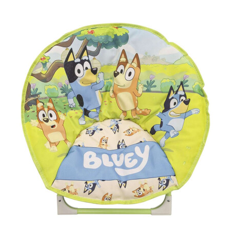Silla Honguito Bluey Plegable con Broche Seguridad Multicolor