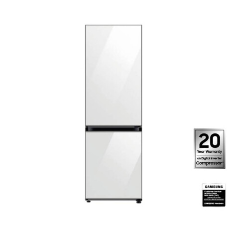 Refrigerador Samsung RB33 Bespoke Inverter 328L Clean White