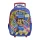 Mochila Infantil 3D con Carro Tafeta Grande 40 x 30 cm - PAW PATROL CHASE AZUL