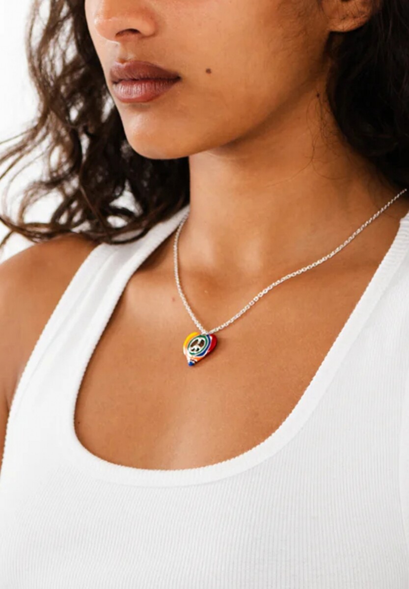 TwoJeys Collar Peace Out V2 Plata 