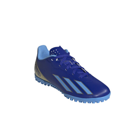 adidas X CRAZYFAST MESSI CLUB TURF Lucid Blue / Blue Burst / Cloud White