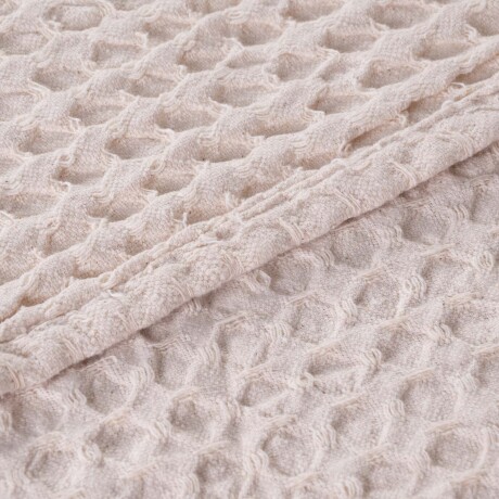COLCHA DE ALGODÓN ALGODON NATURAL-BEIGE CALISTA NATURAL
