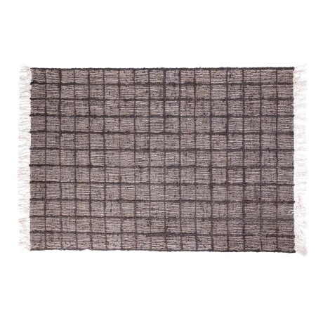 ALFOMBRA PALS YUTE CAMEL/NEGRO