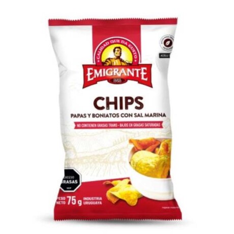 NAT-CHIPS DE PAPA Y BONIATO C/SAL EMIGRANTE NAT-CHIPS DE PAPA Y BONIATO C/SAL EMIGRANTE