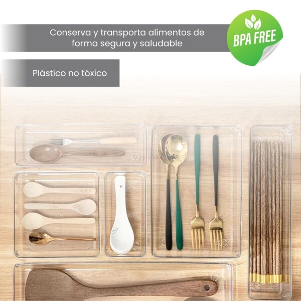 Set X 25 Organizador Contenedor Acrilico Maquillaje Apilable IMBACK Set X 25 Organizador Contenedor Acrilico Maquillaje Apilable IMBACK