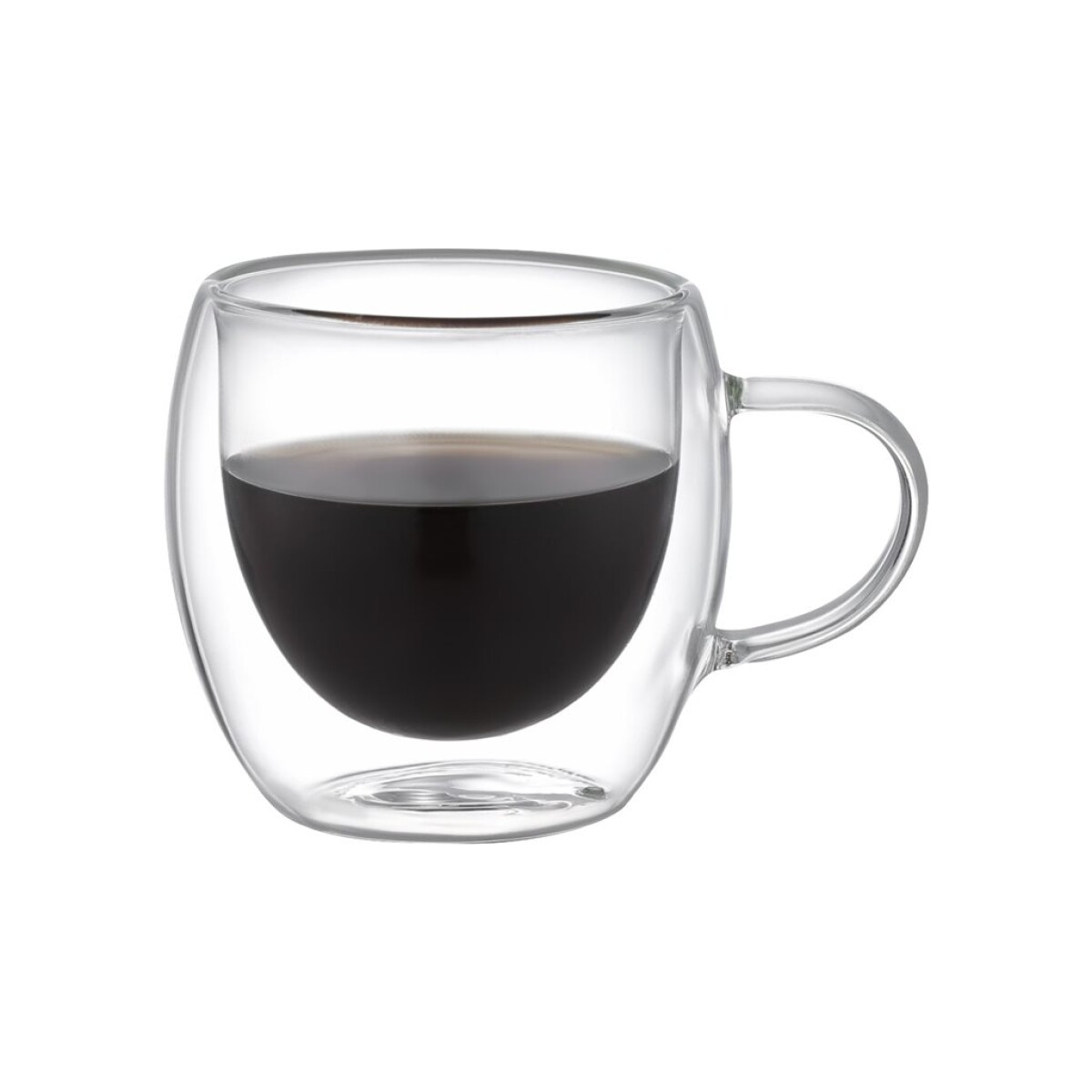 SET2 TAZAS DOBLE PARED 80ML BOROSILICATO VARENNA 