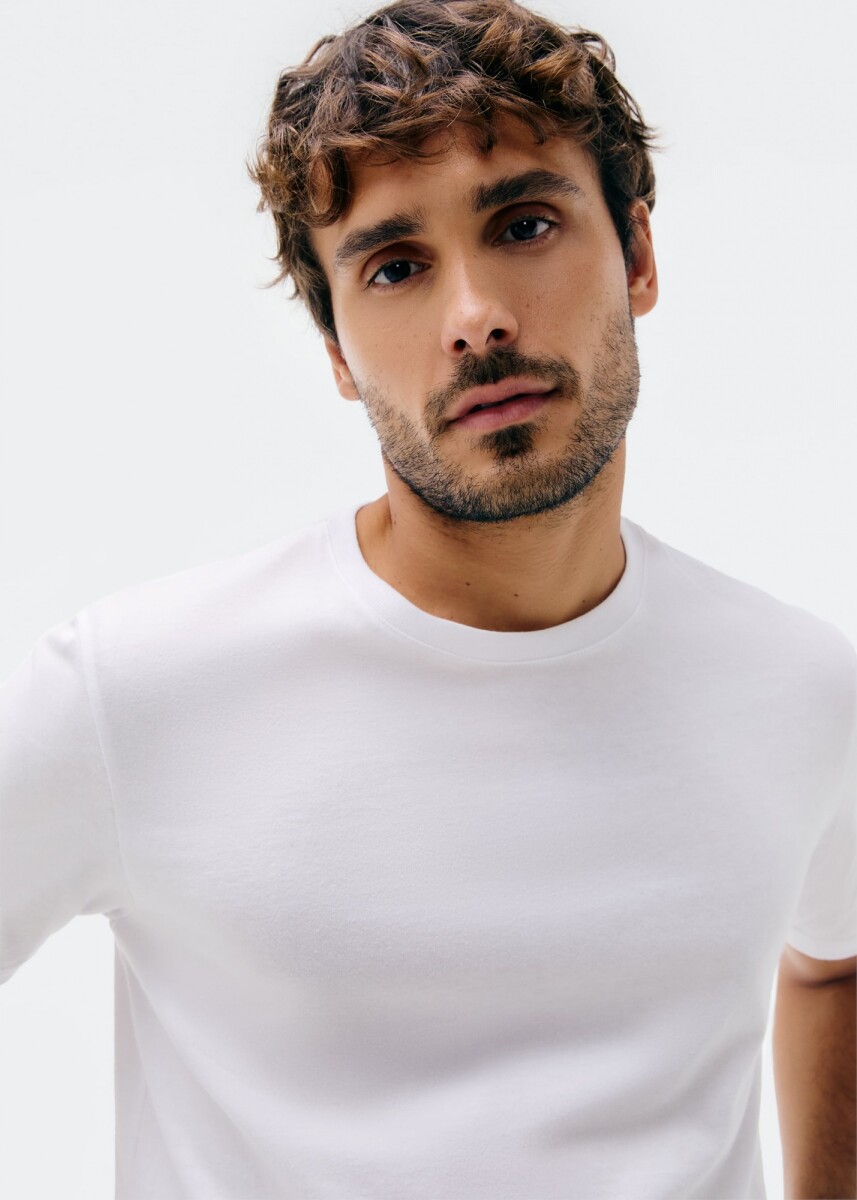 CAMISETA MM MASC - BLANCO 