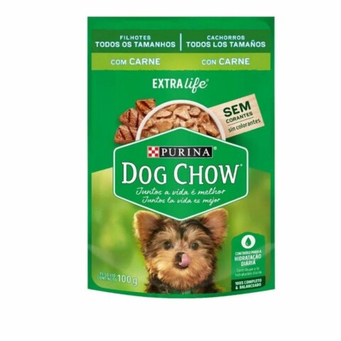 DOG CHOW EN SALSA CACHORRO CARNE 100 GRAMOS DOG CHOW EN SALSA CACHORRO CARNE 100 GRAMOS