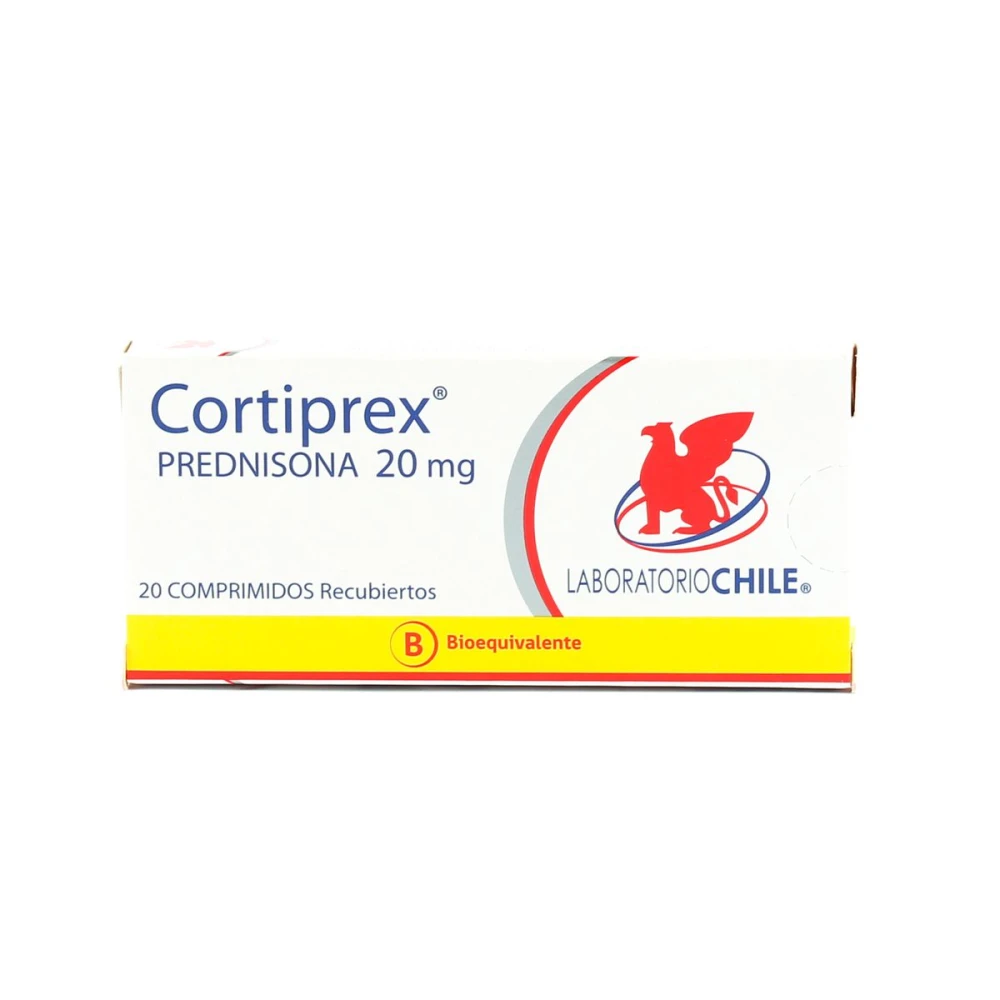 CORTIPREX 20 MG. CJ X 20 COMPRIMIDOS