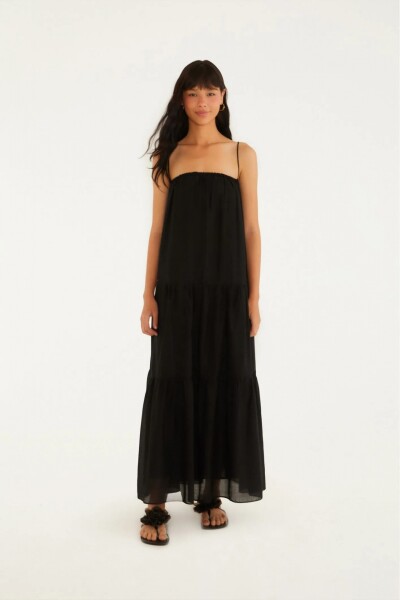 VESTIDO MAXI Negro