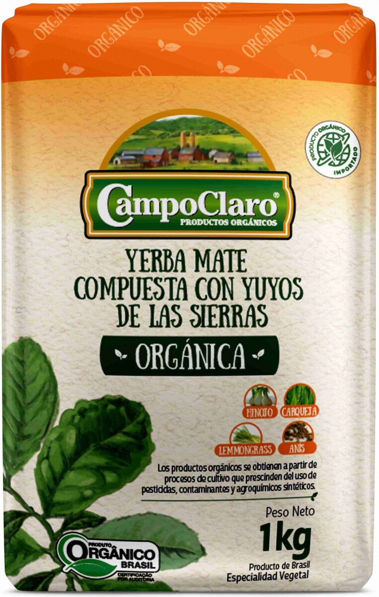 YERBA ORGANICA CAMPO CLARO 1K COMPUESTA 