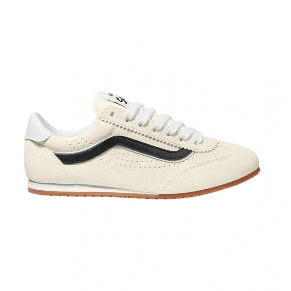 VANS SUPER LOWPRO MARSHMALLOW - Cream 